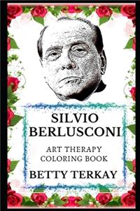 Silvio Berlusconi Art Therapy Coloring Book