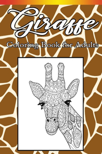 Giraffe Coloring books for adults