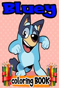 Bluey Coloring Book