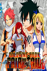 Fairy Tail Coloring Book