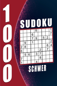 1000 Sudoku Erwachsene Schwer