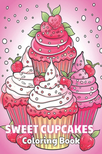 Sweet Cupcakes Coloring Book