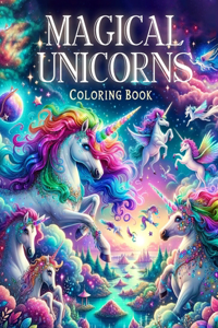 Magical Unicorns coloring book