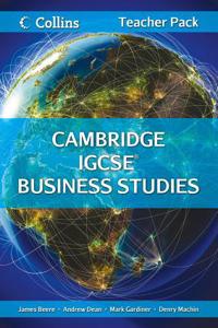 Cambridge IGCSE Business Studies Teacher Resource Pack