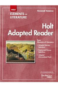 Elements of Literature: Adapted Reader Grade 8 Second Course