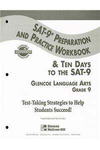Glencoe Lanugage Arts Grade 9 SAT-9 Preparation and Practice Workbook