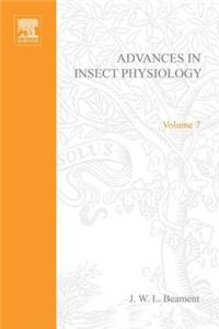 Advances in Insect Physiology Vol 7 APL