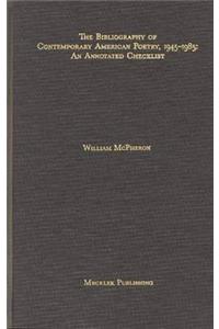 Bibliography of Contemporary American Poetry, 1945-1985