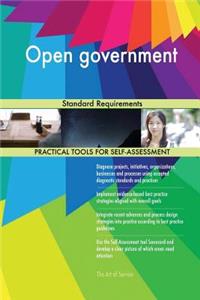 Open government Standard Requirements