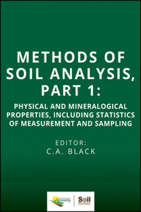Methods of Soil Analysis, Part 1