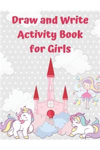 Draw And Write Activity Book For Girls