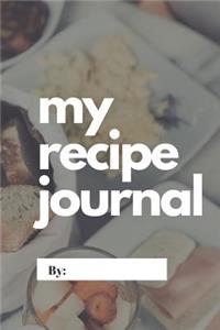 My Recipe Journal