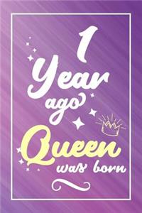1 Year Ago Queen Was Born
