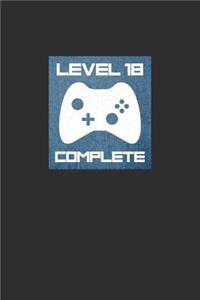 Level 18 Complete