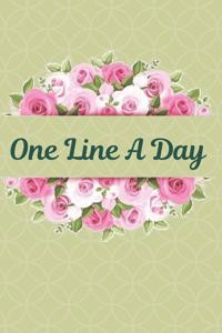 One Line A Day Notebook Journal