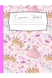 Pink Princess Composition Notebook