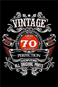 Vintage Old No 70 Aged Perfection Genuine All Original Parts