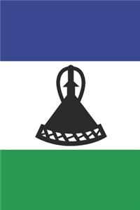 Lesotho Travel Journal - Lesotho Flag Notebook - Basotho Flag Book