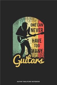 Guitar Tablature Notebook