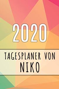 2020 Tagesplaner von Niko