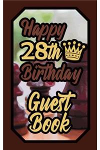 Happy 28th Birthday Guest Book
