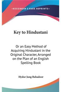 Key to Hindustani
