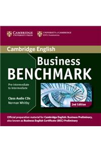 Business Benchmark Pre-Intermediate to Intermediate Business Preliminary Class Audio CDs (2)