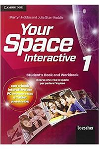 Your Space Level 1 Blended Pack (Student's Book/Workbook and Companion Book and Enhanced Digital Pack) Italian Edition