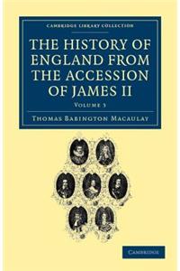 History of England from the Accession of James II