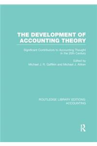 Development of Accounting Theory (Rle Accounting)