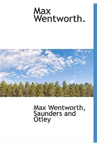 Max Wentworth.