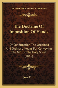 Doctrine Of Imposition Of Hands