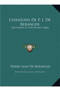 Chansons de P. J. de Beranger