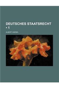 Deutsches Staatsrecht (1)