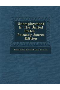 Unemployment in the United States