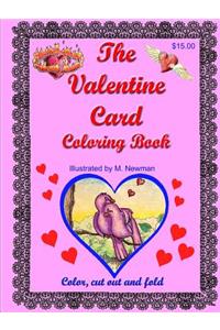 The Valentine Card Coloring Book