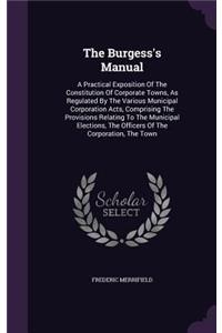 Burgess's Manual