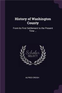 History of Washington County