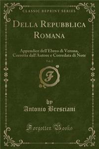 Della Repubblica Romana, Vol. 2