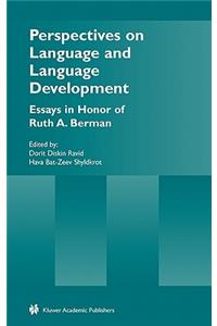 Perspectives on Language and Language Development
