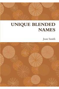 Unique Blended Names