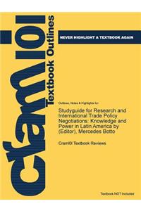 Studyguide for Research and International Trade Policy Negotiations