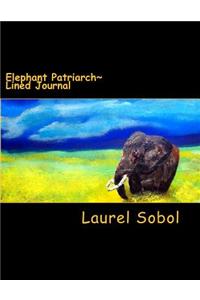 Elephant Patriarch Lined Journal
