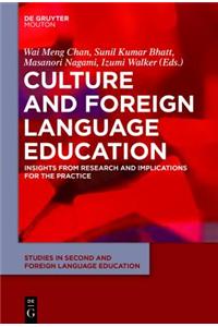 Culture and Foreign Language Education: Insights from Research and Implications for the Practice