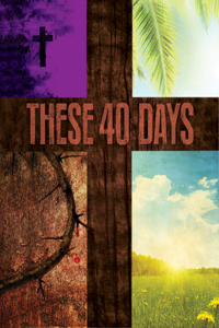 These 40 Days Images Lent Bulletin, Large (Pkg of 50)