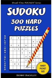 Sudoku 300 Hard Puzzles. Solutions Included