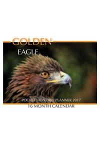 Golden Eagle Pocket Monthly Planner 2017