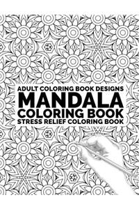 Adult Coloring Book Mandala