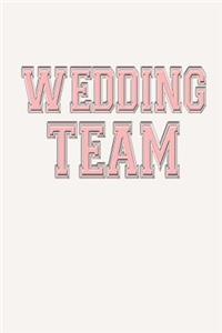 Wedding Team Journal Maid of Honor Bridesmaids Wedding Planners