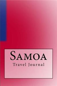 Samoa Travel Journal: Travel Journal with 150 lined pages